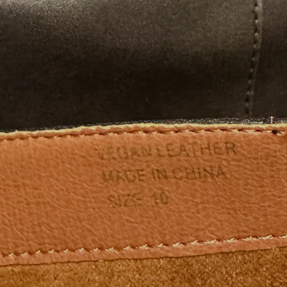 Oasis Society Pull On Pointed Toe Knee High Boots Faded Black Womens Size 10 - Picture 15 of 15